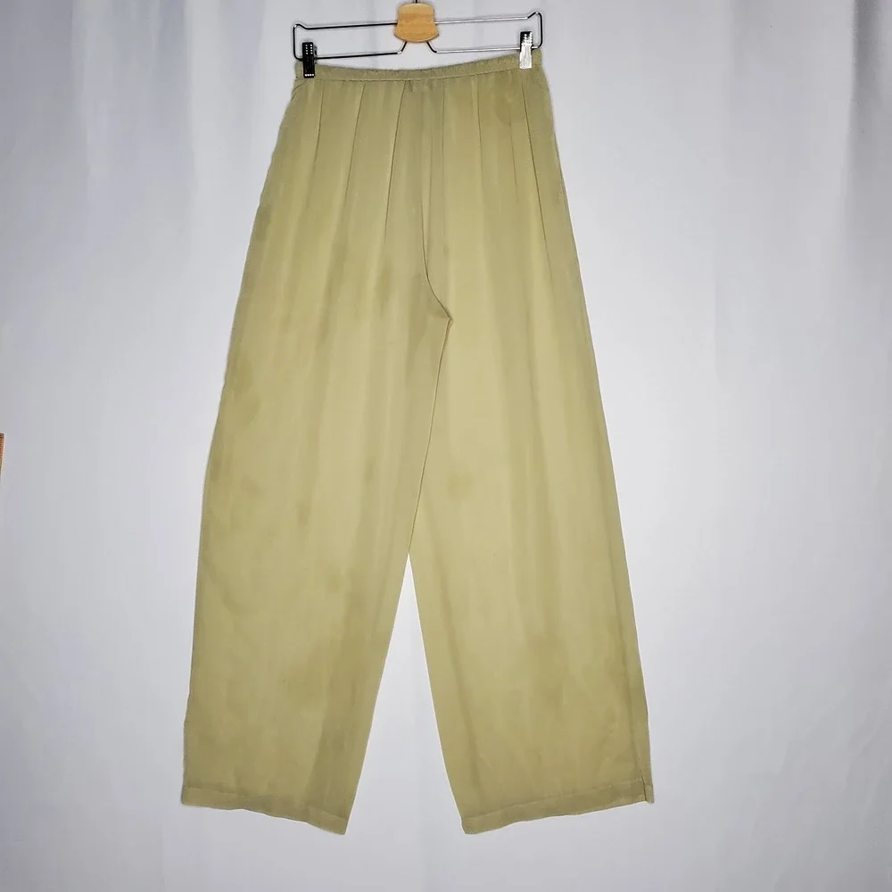 Icon Swim Sheer Pants Womens Large Straight‎ Drawstring Tie Beach